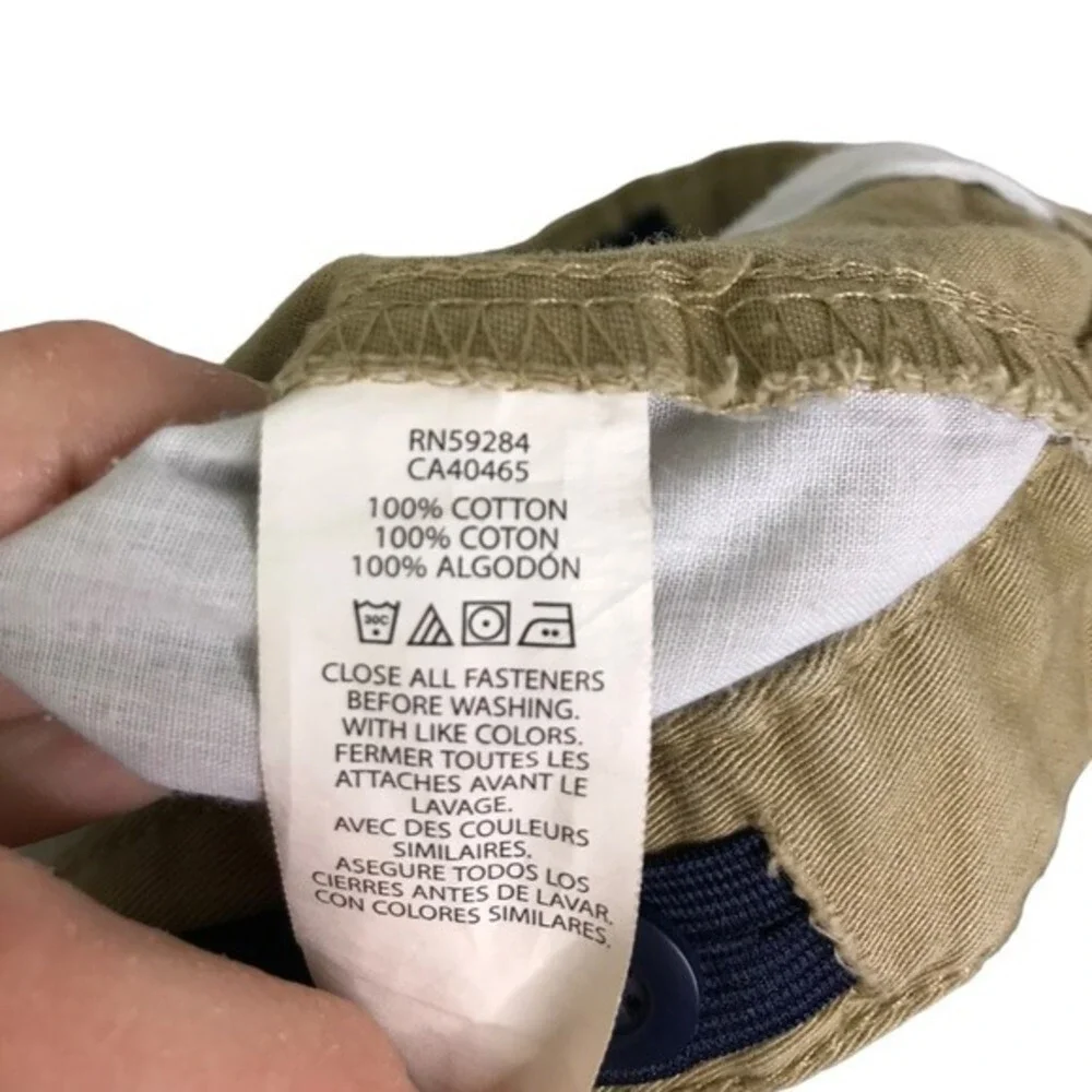 The Children's Place Boys Khaki Chino Pants Husky Size 16 Tan‎ School Uniform